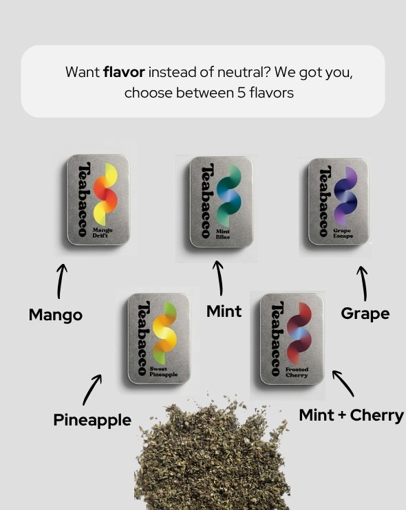 Teabacco Herbal Blend - New tastes - Teabacco