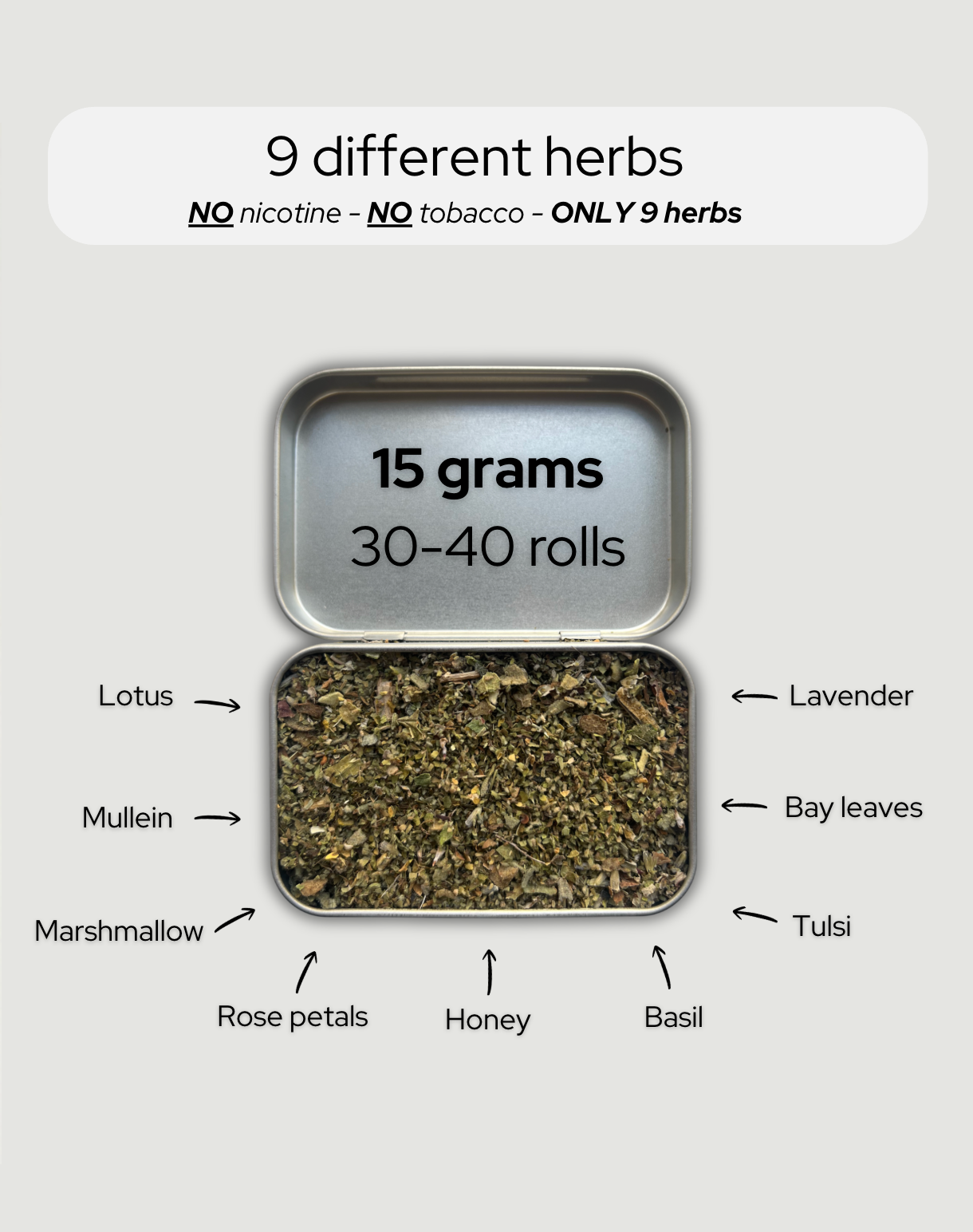 Teabacco Herbal Blend - New tastes