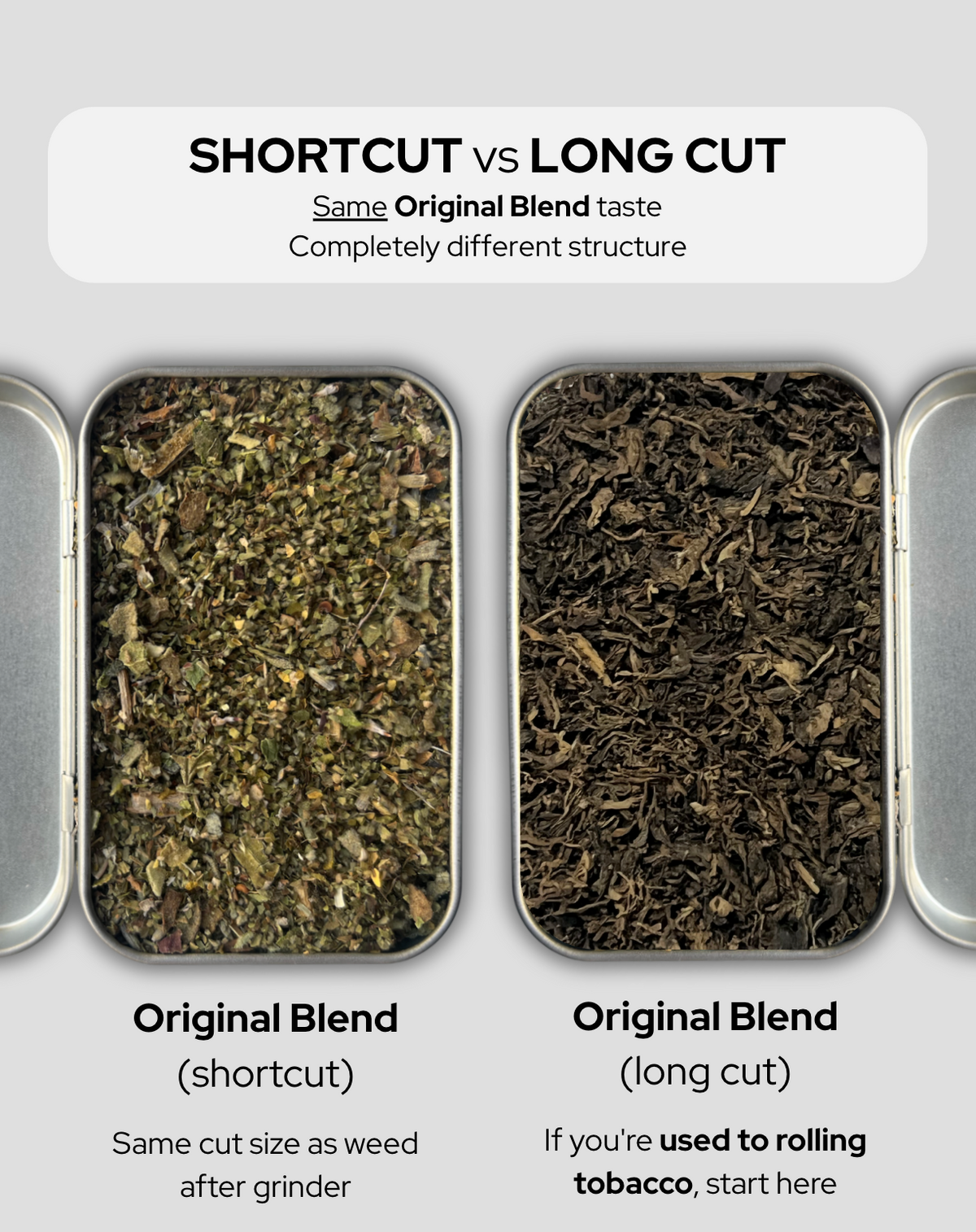 Teabacco Herbal Blend - New tastes