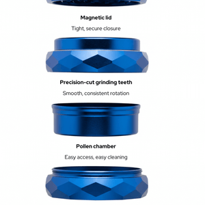 Premium Aluminum Grinder – Smooth, Sharp & Built to Last