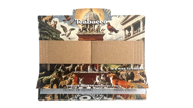3 Teabacco Paper Filter – Drop #1 - Limited Edition Designs - Teabacco